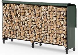 VOUNOT Kaminholzregal Aussen Metall,