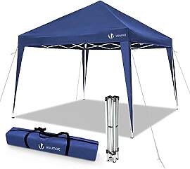 VOUNOT® Pavillon Faltbar 3x3m, mit 4 Sandsäcke,