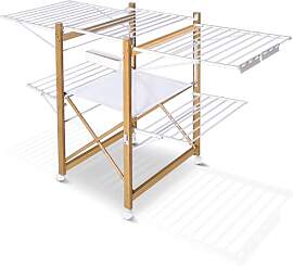 VOUNOT® Wäscheständer ausziehbar, Standtrockner 