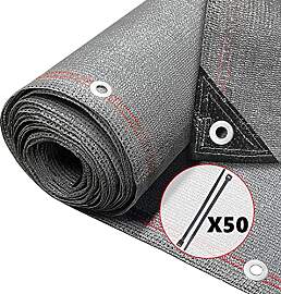 VOUNOT® Zaunblende 1.5×10m, Sichtschutz Zaun 230 