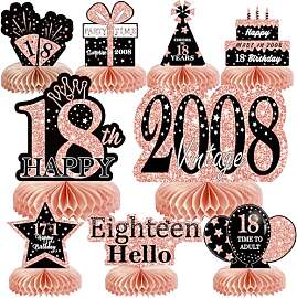 Voxisroma 18. Geburtstag Deko für Mädchen - 9