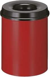 V-Part Selbstlöschender Papierkorb, 15 Liter,