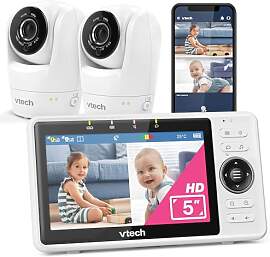 VTech Smart Babyphone mit 2 Kameras,