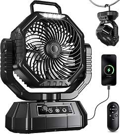 VTHW Camping Ventilator, 20000mAh