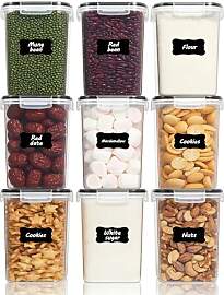Vtopmart 2L Vorratsdosen Set, Müsli Schüttdose