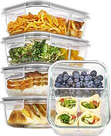 Vtopmart 5Pack 975ml Meal Prep Boxen,