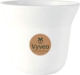 Vyveo - Blumentopf Aalta - 15x13 - Weiß -
