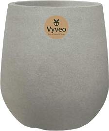 Vyveo - Blumentopf Amari - 27x30 - Grau -