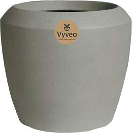 Vyveo - Blumentopf Liora - 44x40 - Grau -