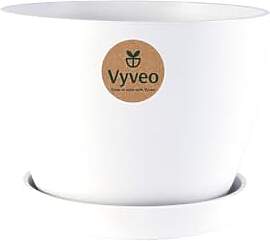 Vyveo - Blumentopf Lunda mit Untersetzer - 17x12 - 