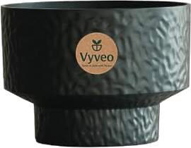 Vyveo - Blumentopf Luno - 28x20 - Schwarz -
