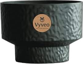 Vyveo - Blumentopf Luno - 35x24 - Schwarz -