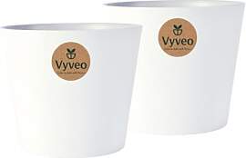 Vyveo - Blumentopf Norden - 2er-Set - 15x13 -