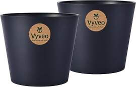 Vyveo - Blumentopf Norden - 2er-Set - 20x17 -
