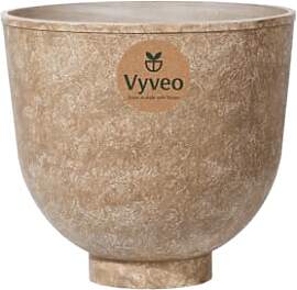Vyveo - Blumentopf Orb - 42x39 - Braun -