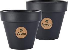 Vyveo - Blumentopf Oslo - 2er-Set - 16x14 -