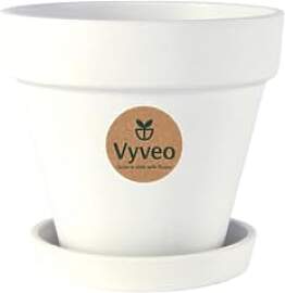 Vyveo - Blumentopf Oslo mit Untersetzer - 16x14 -