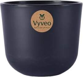 Vyveo - Blumentopf Soren - 16x14 - Schwarz -