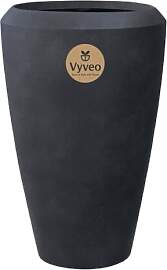 Vyveo - Vase Nalou - 44x70 - Schwarz - Blumentopf