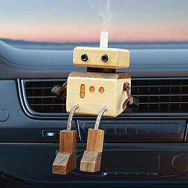 Wackelnder Holzmann Autoduft, Wackelnder Holzmann