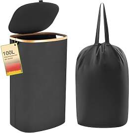 Wäschekorb -100L Waschbarer und hygienischer
