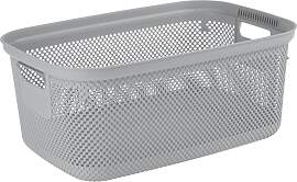 Wäschekorb Bosse in Grau ca. 30l