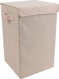 Wäschekorb Dreso M ca. 30x50x30 cm Creme