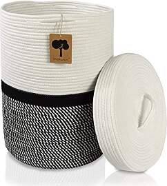 Wäschekorb mit Deckel Aufbewahrungskorb