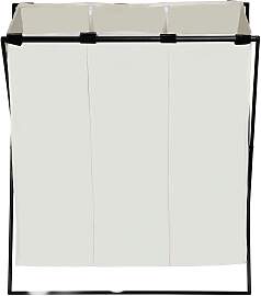 Wäschesortierer WENKO "Trio XL", beige