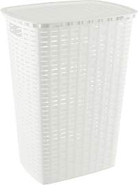Wäschetonne Anna Weiß ca. 53 l