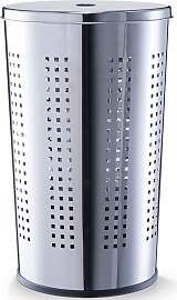 Wäschetonne ZELLER PRESENT, grau, B:35,5cm H:58cm 