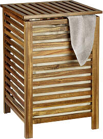 Wäschetruhe WENKO "Fondi", braun,