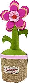 WAGNER Boden-Türstopper PINK FLOWER - Durchmesser 