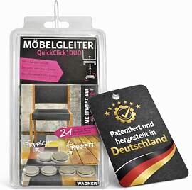 Wagner QuickClick® Möbelgleiter - Dining Set - 1 