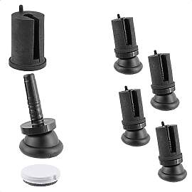 Wagner QuickClick® Stuhlgleiter wendbar Wollfilz