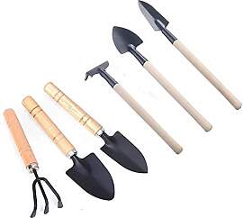 Wagoodter Mini Gartenwerkzeug Set klein leicht