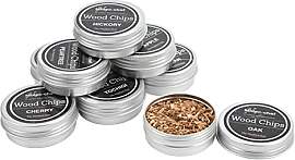 Wakects 8PCS Whiskey Holz Smoker Chips, Applewood