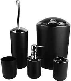 Wakects Badezimmer-Set,Bad Accessoires 6tlg Set