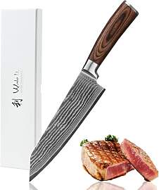 Wakoli EDIB Kiritsuke Messer aus echtem