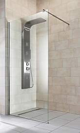 Walk-in-Dusche WELLTIME "Tropea light",