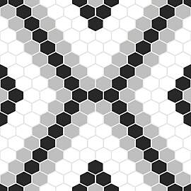 WallPops FP2950 Leyton Bodenfliesen zum Abziehen