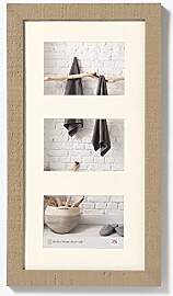 walther design Bilderrahmen beige 3x 10x15 cm