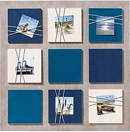 walther design Bilderrahmen blau 6X 8x8 cm