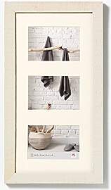 walther design Bilderrahmen cremeweiss 3x 10x15 cm 