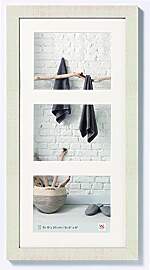 walther design Bilderrahmen cremeweiss 3X 15x20 cm 