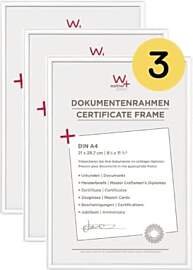 walther design Bilderrahmen weiss 21 x 29,7 cm