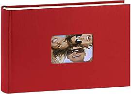walther design Fotoalbum rot 200 Fotos 10 x 15 cm