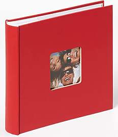 walther design Fotoalbum rot 200 Fotos 13 x 18 cm