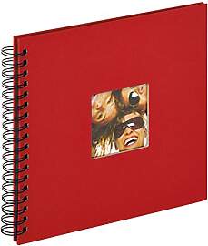 walther design Fotoalbum rot 26 x 25 cm