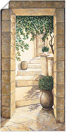 Wandbild ARTLAND "Eingang - Fresco",